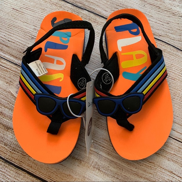 toddler flip flops without back strap